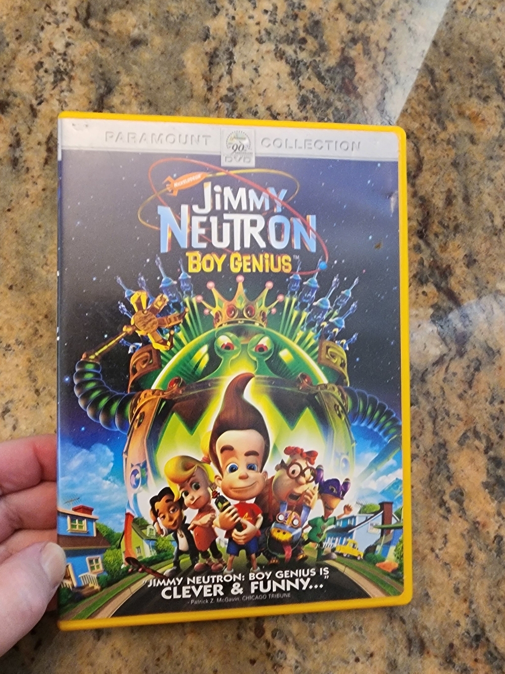 Jimmy Neutron Boy Genius Kids DVD